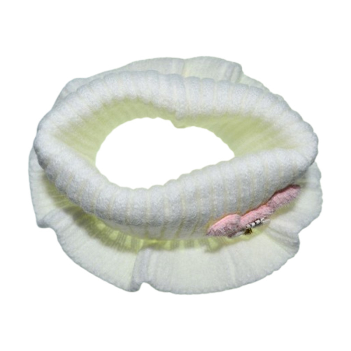 Fular tip guler, pentru fete, Mini Junior G1711A3-1, Alb [3]