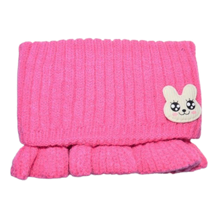 Fular tip guler, pentru fete, Mini Junior G1711F, Fucsia [1]