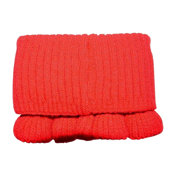 Fular tip guler, pentru fete, Mini Junior G1711R, Rosu [2]