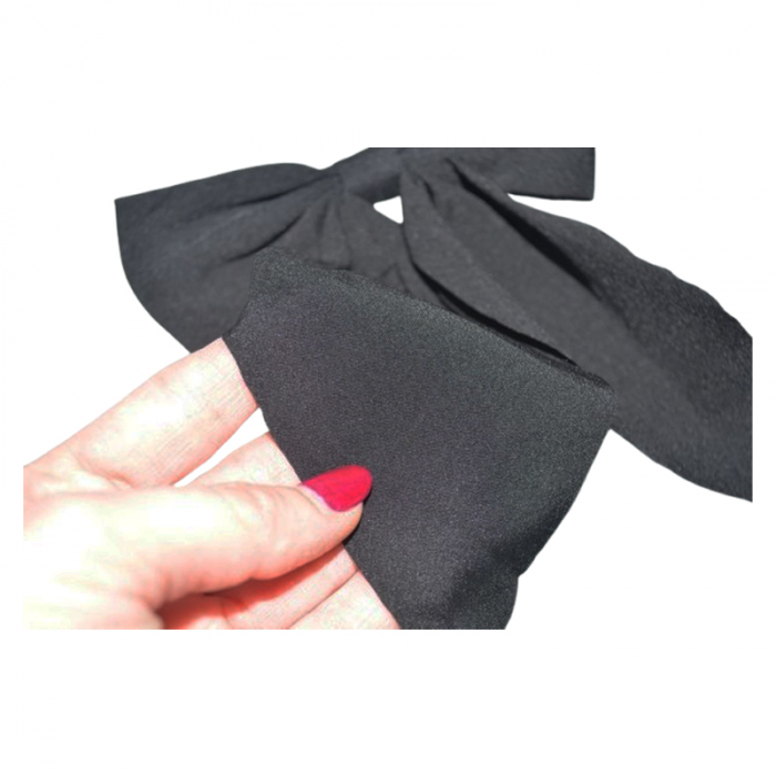 Fundita de par cu agrafa, pentru fete, Mini Junior FP040625, Negru [2]