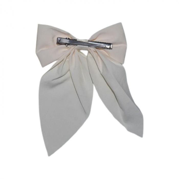 Fundita de par cu agrafa, pentru fete, Mini Junior FP040625C, Crem [3]