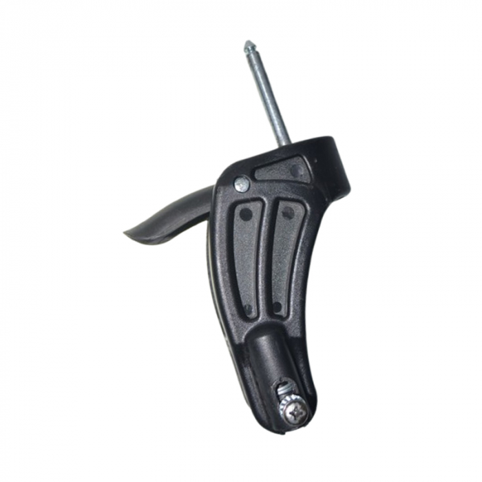 Furca fata pivotanta cu osie fara roata pentru carucior BabyActive FPR3006, Negru [2]