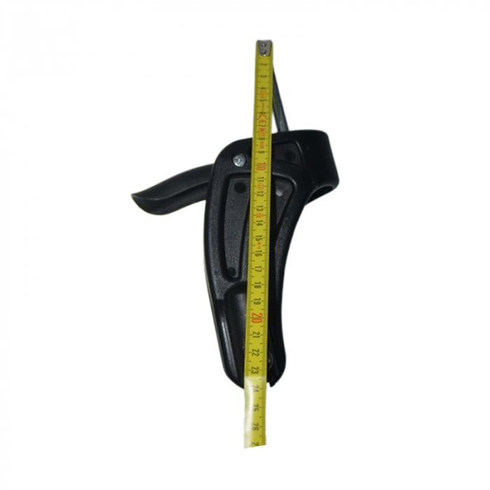 Furca fata pivotanta cu osie fara roata pentru carucior BabyActive FPR3006, Negru [3]