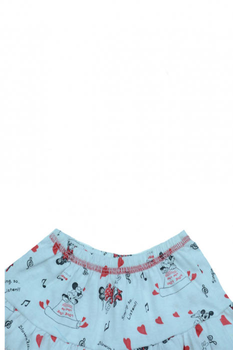 Fusta pentru fete Mini Junior Mini Junior Minnie Mouse FFMM1-A-98-cm, Alb [2]