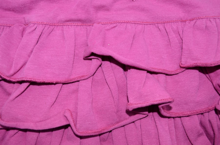 Fusta pentru fete Wendee DY17104-1-134-cm, Fucsia [2]