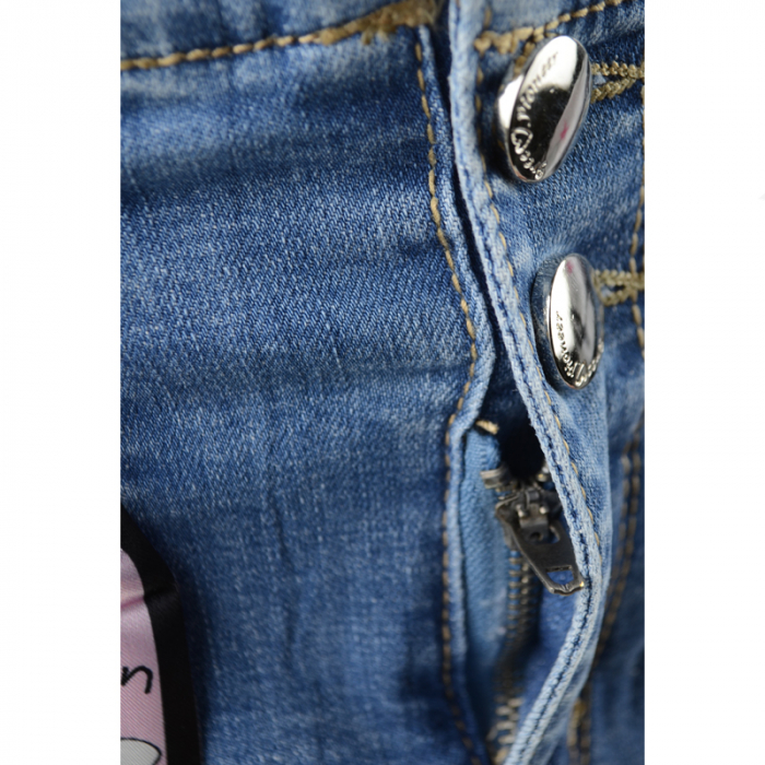 Fusta de blugi pentru fete Happy House PPS-497-152, Albastru [5]