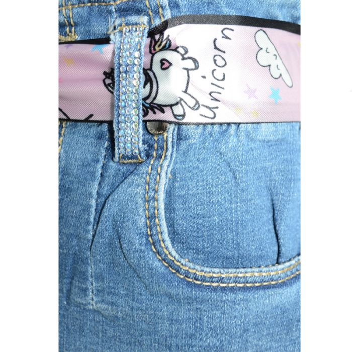 Fusta de blugi pentru fete Happy House PPS-497-152, Albastru [3]