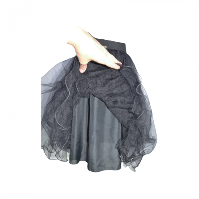 Fusta eleganta din tulle, pentru fete, Mini Junior, F2006N, Negru [4]