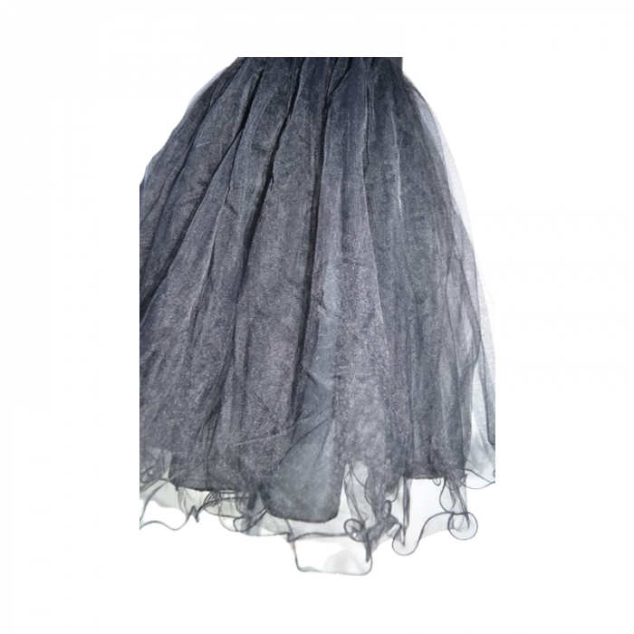 Fusta eleganta din tulle, pentru fete, Mini Junior, F2006N, Negru [3]