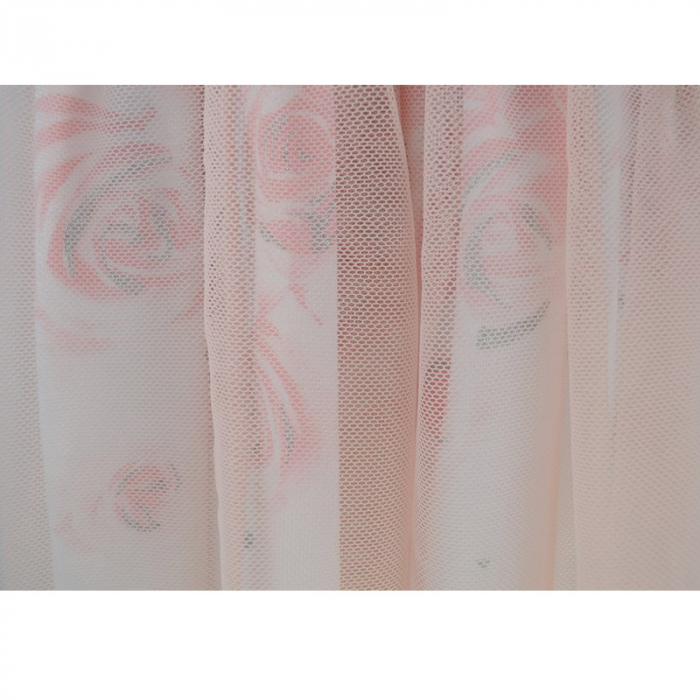 Fusta eleganta pentru fete Atut 6463FR-1-104-cm, Roz [2]
