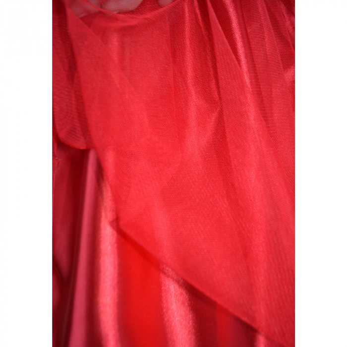 Fusta eleganta cu tulle pentru fete Basta 101123-5, Rosu [3]