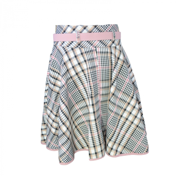 Fusta eleganta pentru fete Mini Junior 2823, Multicolor [2]