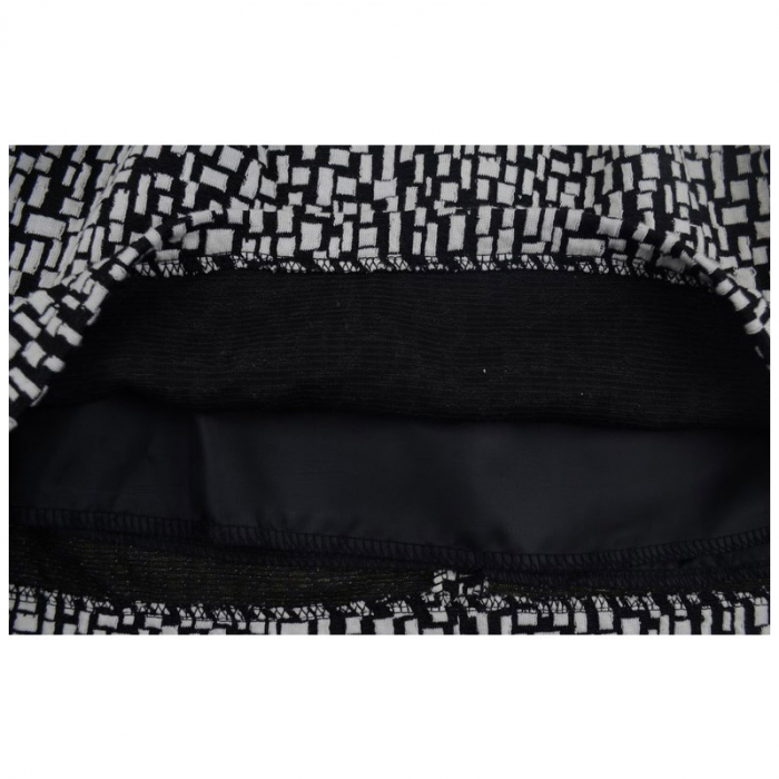 Fusta eleganta pentru fete Mini Junior FAN-1-116-cm, Negru [3]