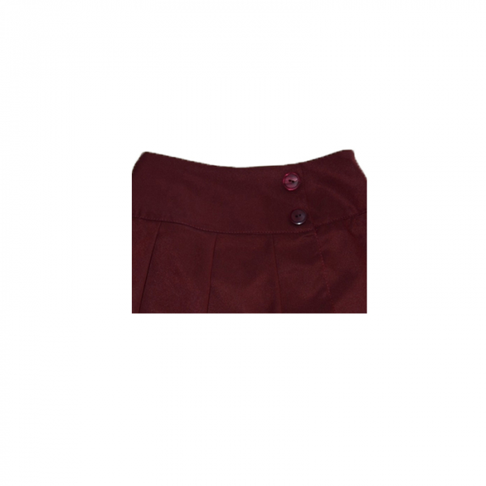 Fusta eleganta pentru fete Tinex NK 404-128-cm, Bordo [2]
