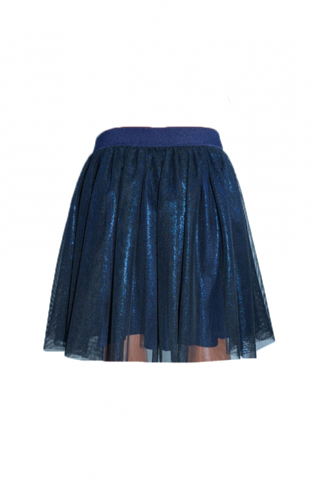 Fusta eleganta pentru fete Viwa VW03-116-cm, Bleumarin [4]