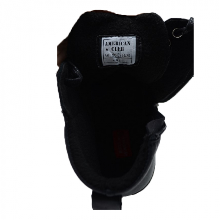 Ghete imblanite pentru barbati American Club CY34/20-40, Negru [3]