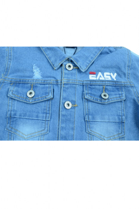 Geaca de blugi pentru baieti Happy House HB-2239-116, Albastru [2]