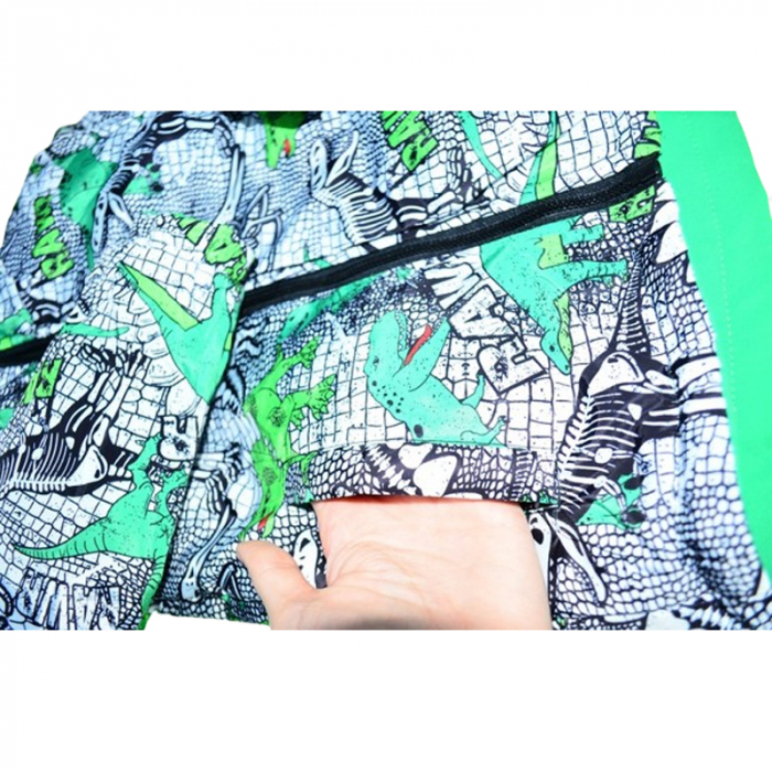 Geaca cu doua fete pentru baieti Happy House HB-9053, Verde [5]