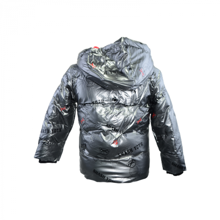 Geaca cu gluga pentru baieti Happy House HB-8829, Gri [2]