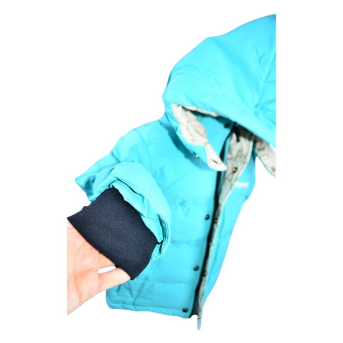 Geaca imblanita, cu gluga, pentru baieti, Happy House KK1036-1, Turcoaz [5]