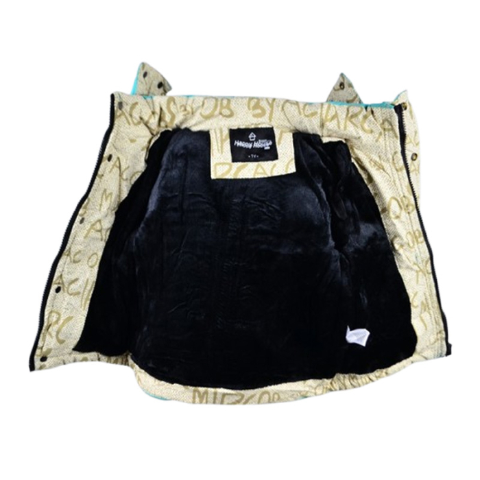 Geaca imblanita, cu gluga, pentru baieti, Happy House KK1036-1, Turcoaz [6]