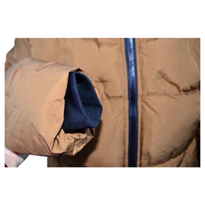 Geaca imblanita, cu gluga, pentru baieti, Happy House KK1117-8, Maro [4]