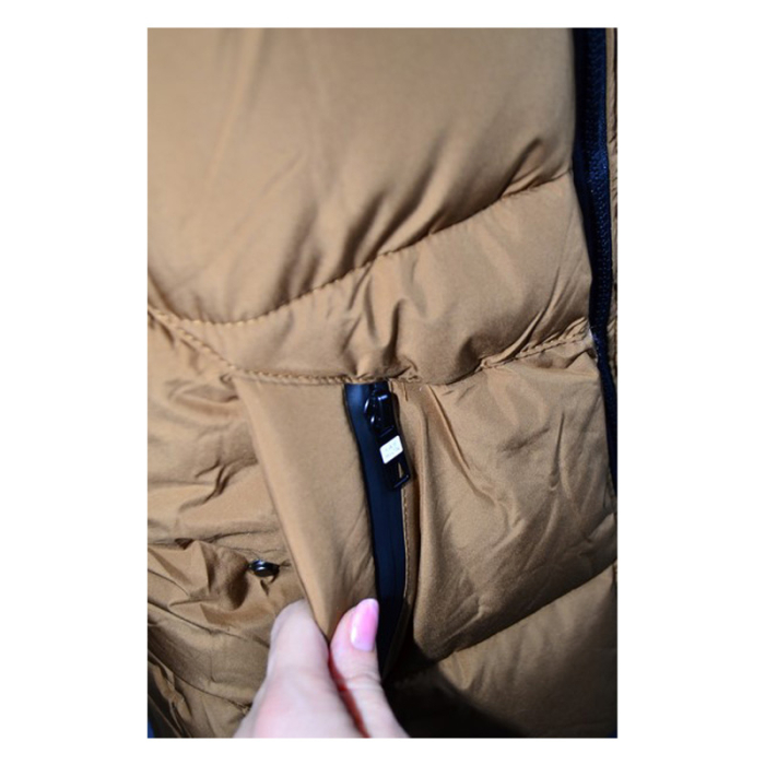 Geaca imblanita, cu gluga, pentru baieti, Happy House KK1117-8, Maro [3]