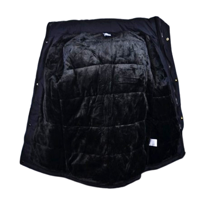 Geaca imblanita, cu gluga, pentru baieti, Happy House KK1128-8, Negru [8]