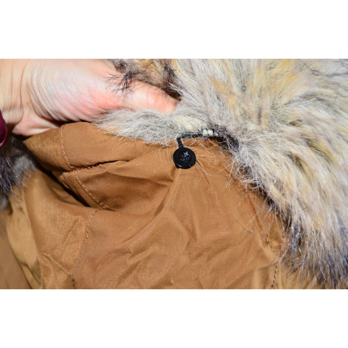 Geaca imblanita, cu gluga, pentru baieti, Happy House KK1129-8, Maro [8]