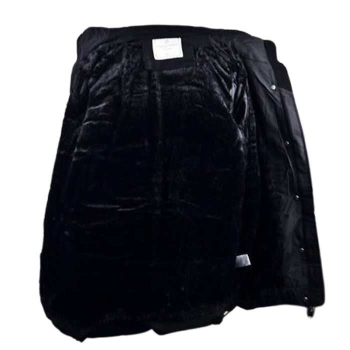 Geaca imblanita, cu gluga, pentru baieti, Happy House KK2340-8, Negru [7]