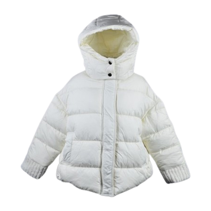 Geaca cu gluga, pentru fete, Happy House KK2357-8, Alb [1]