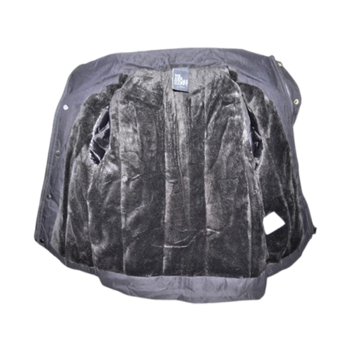 Geaca imblanita, cu jucarie, pentru baieti, Happy House KK1134-1, Negru [5]