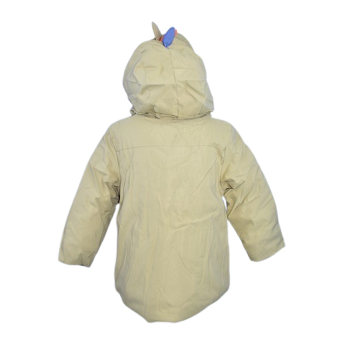 Geaca imblanita, cu jucarie, pentru baieti, Happy House KK1136-1, Kaki [4]