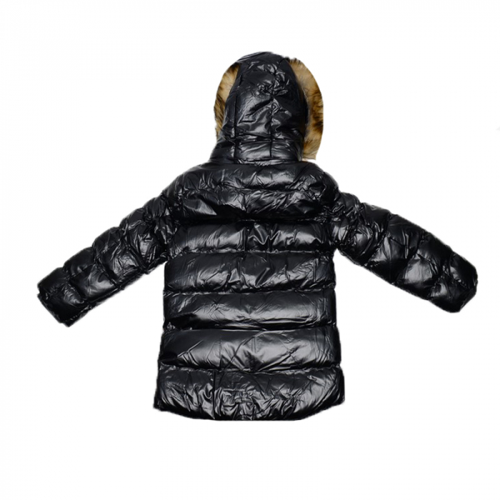Geaca imblanita pentru baieti Mini Junior KK-1009-A, Negru [2]