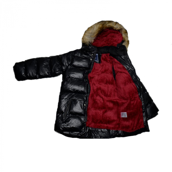 Geaca imblanita pentru baieti Mini Junior KK-1009-A, Negru [3]