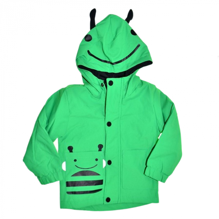 Geaca impermeabila pentru baieti Happy House HB-9016-V, Verde [1]