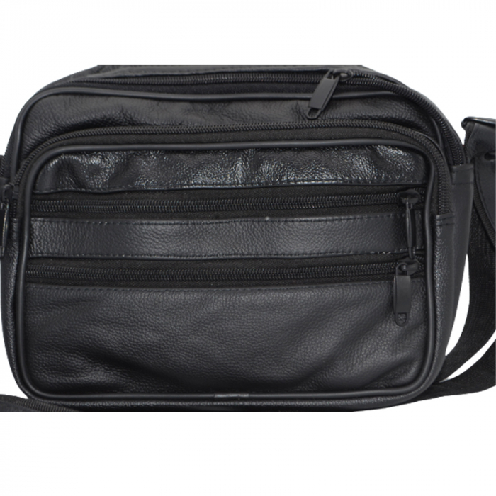 Geanta 27 x 22 x 9 cm pentru barbati Mini Junior GMJ-8, Negru [4]