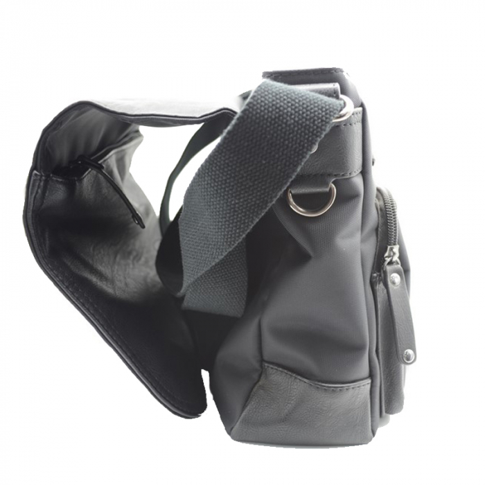 Geanta 33 x 13 x 25 cm pentru barbati Bever's GNT-1, Negru [3]