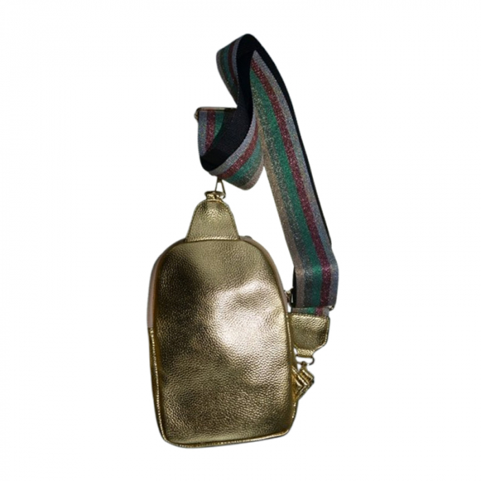 Geanta casual pentru fete, Mini Junior, G1076A, Auriu [2]