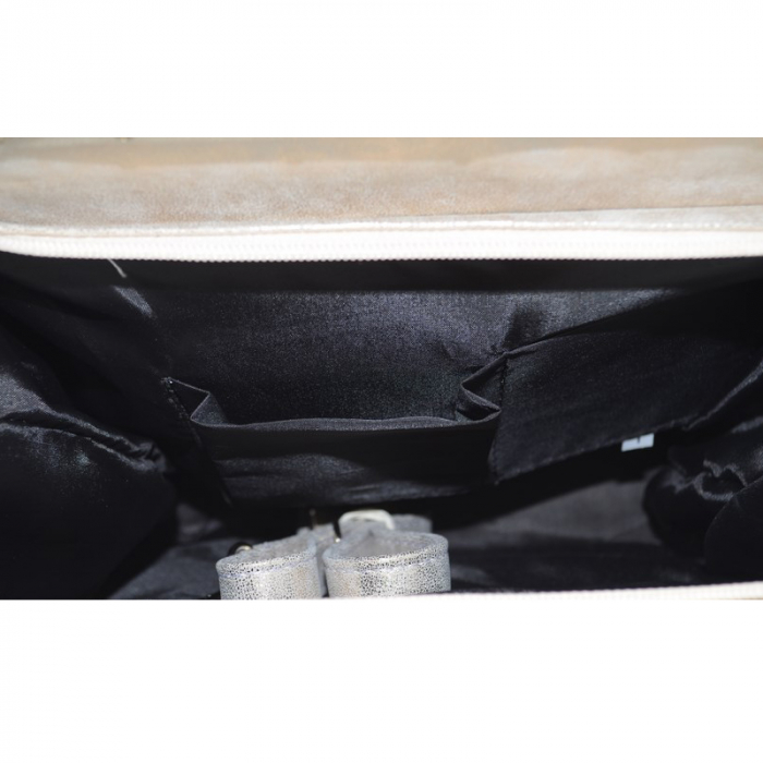 Geanta dama office Mini Junior PST-70, Crem [2]