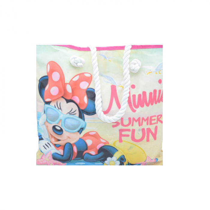 Geanta de plaja pentru Fete Sun City Minnie Mouse QE4680A, Multicolor [2]
