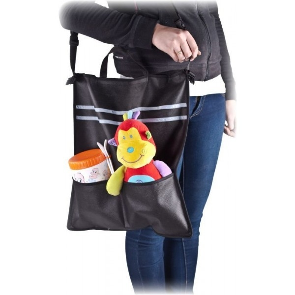 Geanta organizator pentru carucior sport Caretero CGS1, Negru [2]