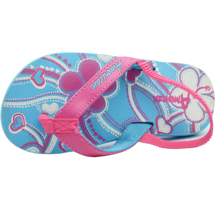 Papuci din spuma EVA pentru fete American Club 756131-30, Multicolor [4]