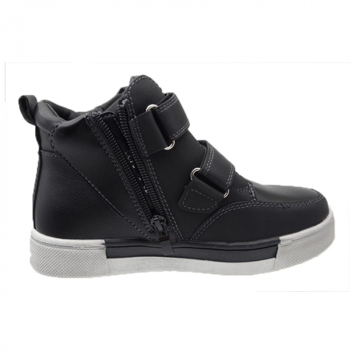 Ghete captusite pentru baieti Bessky B870-1C , Negru [2]