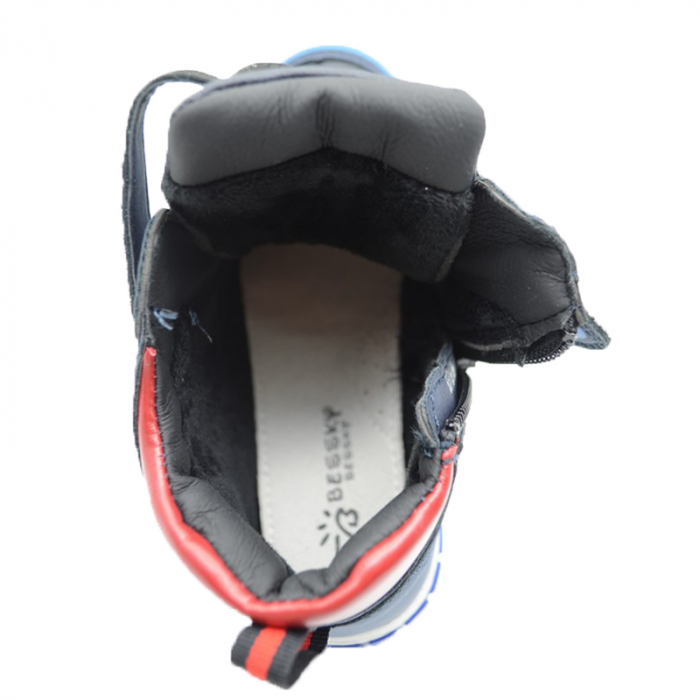 Ghete captusite pentru baietii Bessky B371-2B-27, Bleumarin [3]