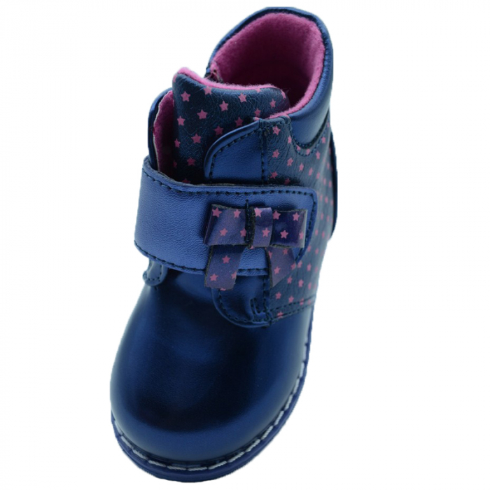 Ghete pentru fete BIKI C-B39-38-D-19, Bleumarin [3]