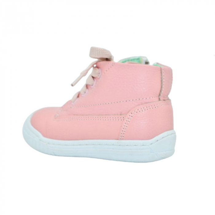 Ghete din piele naturala pentru fete Small Foot PFSF-06, Roz [3]