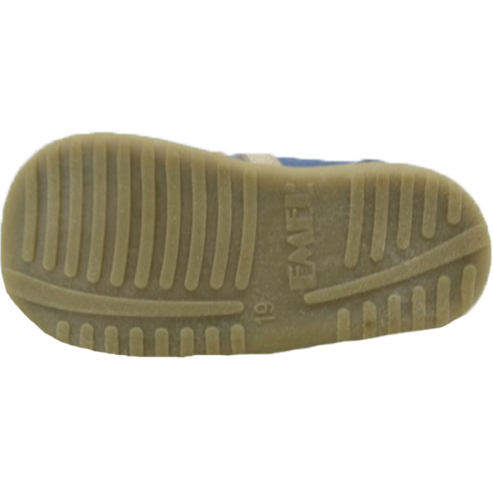 Ghete din piele pentru baieti Emel E E 1087A-18, Bleumarin [3]