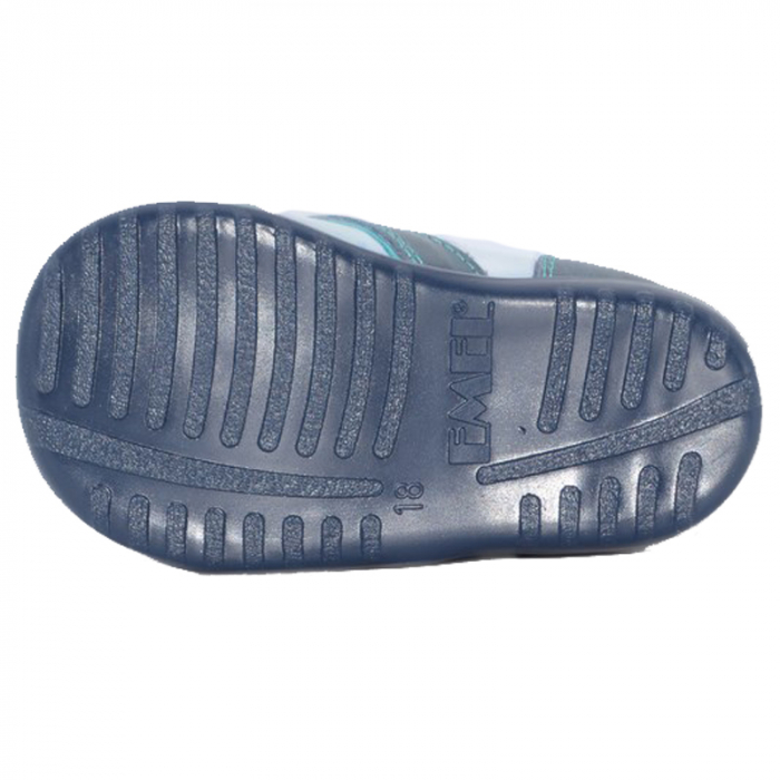 Ghete din piele pentru baieti Emel E-2069-14-18, Bleumarin [3]