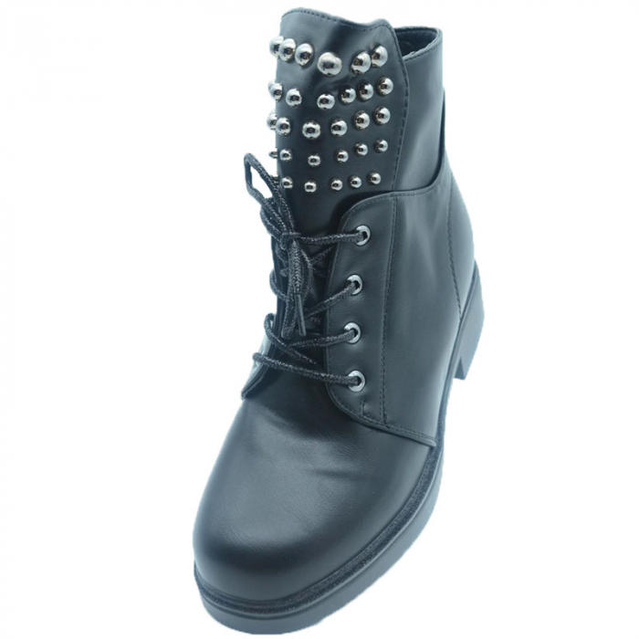 Ghete imblanite pentru fete Bessky B9128-1-32, Negru [4]